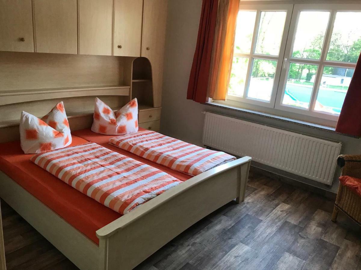 Pension am Waldbad Seehausen  Bagian luar foto