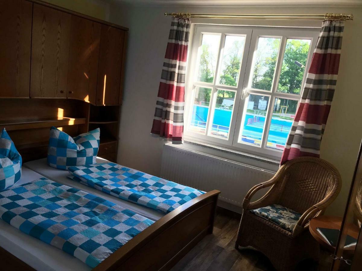 Pension am Waldbad Seehausen  Bagian luar foto