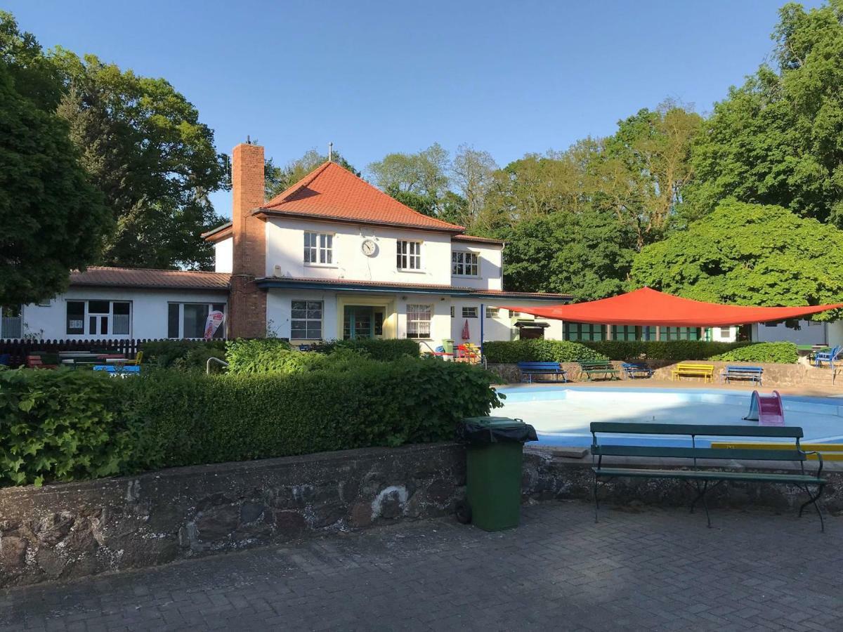 Pension am Waldbad Seehausen  Bagian luar foto